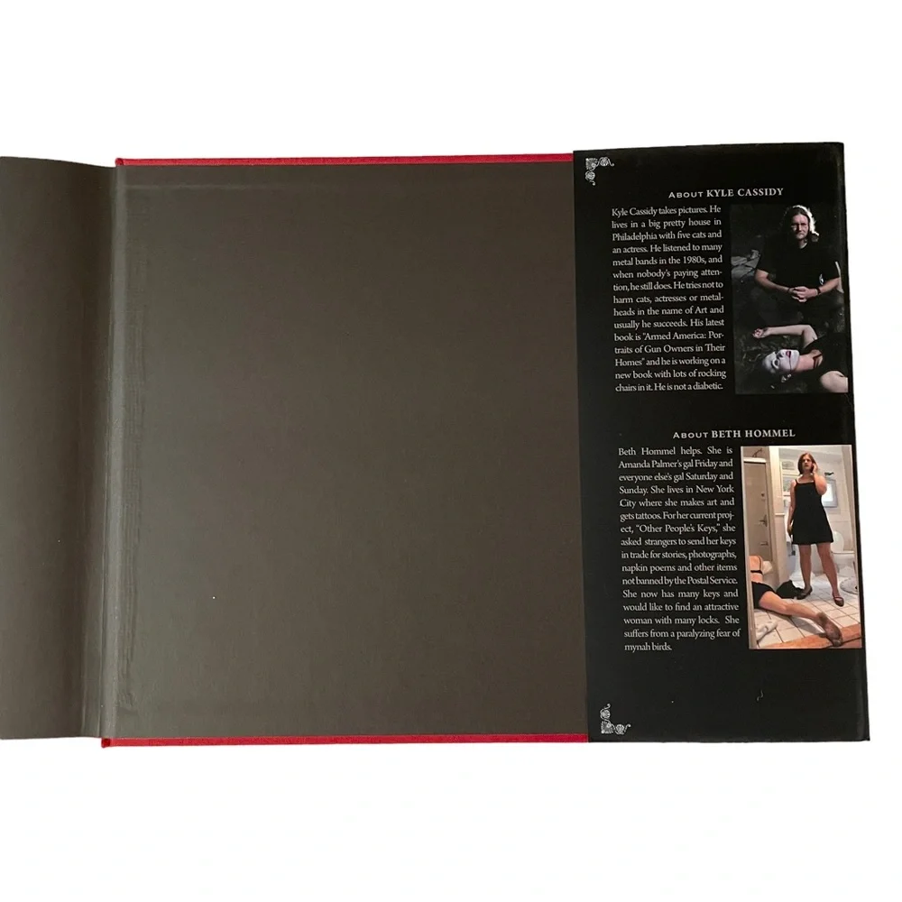 Who Killed Amanda Palmer Autographed Signed Limited Edition 2009 Hard Cover Book